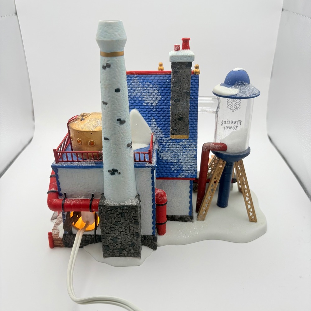 Department 56 North Pole Series Real Plastic Snow Factory White 56403 Village - Picture 3 of 10